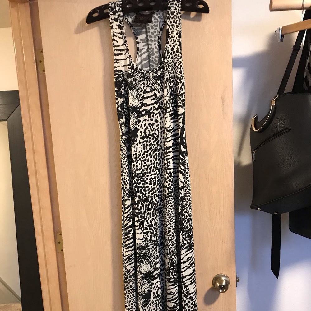 Jetset animal print maxi